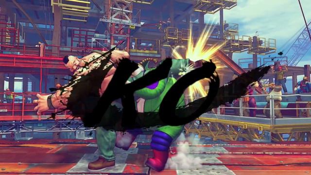 Ultra Street Fighter IV - Rufus VS Zangief смотреть онлайн