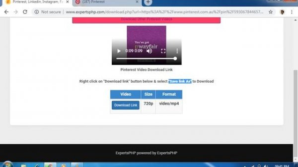 How to Download Pinterest Video from pinterest.com