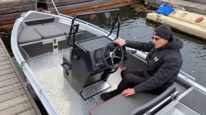 Victory A450 — лодка с центральной консолью