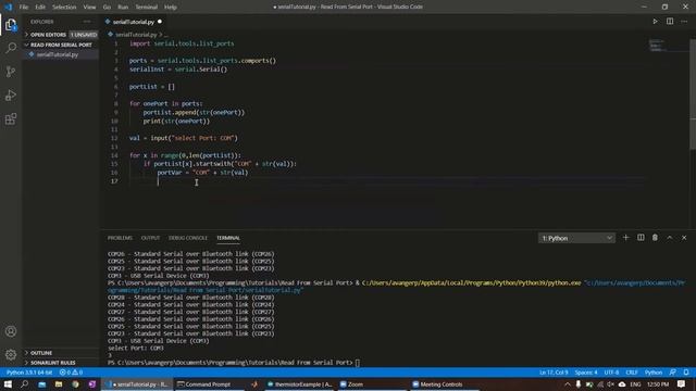 Python Tutorial - How to Read Data from Arduino via Serial Port смотреть онлайн