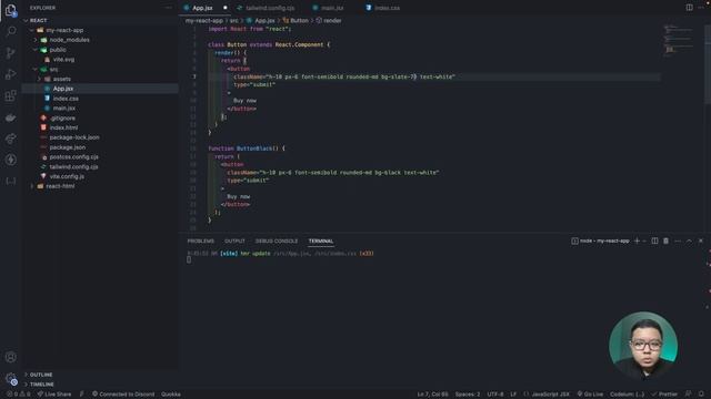 Tutorial React JS Bahasa Indonesia : 3.Component & Props смотреть онлайн