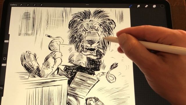 Stayf Comic Inks Brushes for Procreate смотреть онлайн