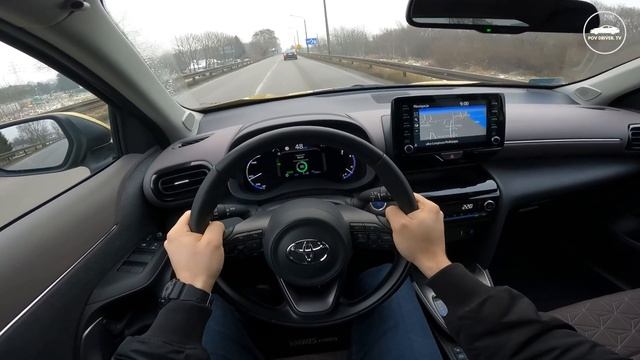 Toyota Yaris Cross [1.5 Hybrid 116 HP] | Test Drive #126 | POV Driver. TV смотреть онлайн