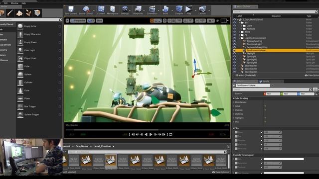 Creating artwork for Minimal Move using UE4 and Photoshop смотреть онлайн