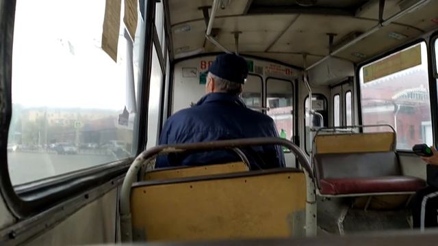 Поездка на троллейбусе ЗиУ 682Г (Г00) №881 1992 г. в. маршрут 4 г. Самара смотреть онлайн