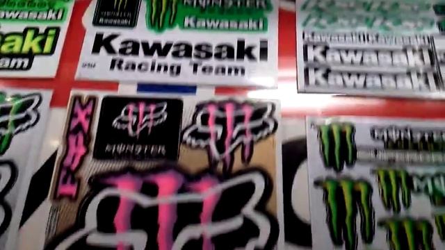 ROCK STAR MONSTER ENERGY DRINK STICKER DECAL SHEET FOR R/C CARS смотреть онлайн