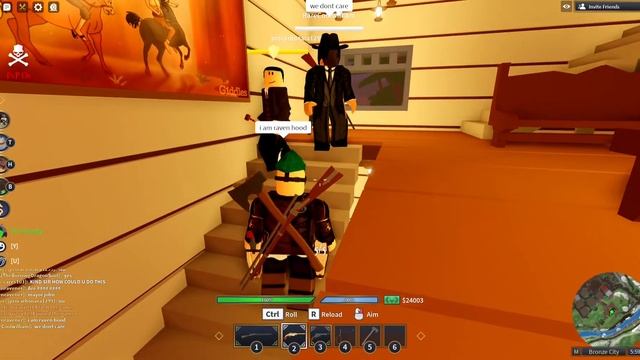 Tales Of Raven Hood Wild West (Roblox) смотреть онлайн