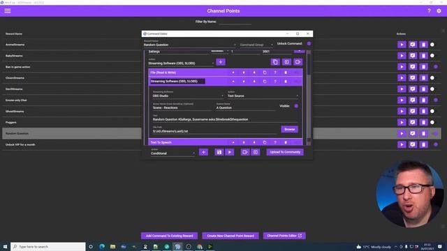 How to create a Random Question Twitch Channel Point Reward using OBS and MixItUp смотреть онлайн