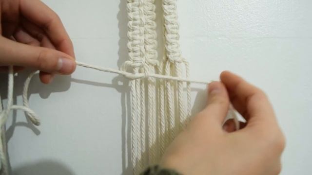 DIY Macramé Plant Hanger Tutorial | How To Make A Plant Hanger | Beginners | 4 Basic Macrame Knots смотреть онлайн
