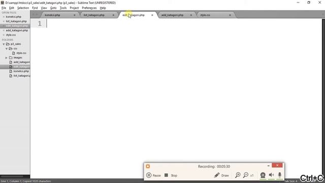 Tutorial Edit Page Php смотреть онлайн