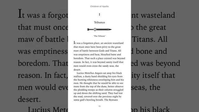 A Reading: Children Of Apollo смотреть онлайн