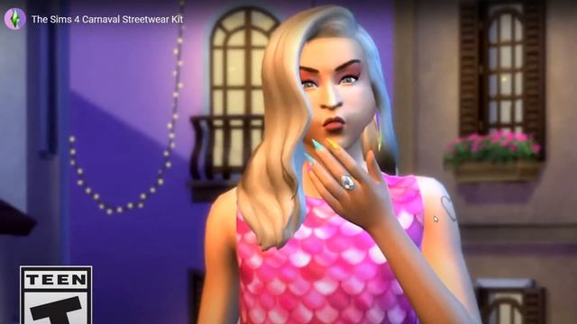 The Sims 4 Has a NEW KIT Coming ?(Sims 4 Carnaval Streetwear Kit) смотреть онлайн