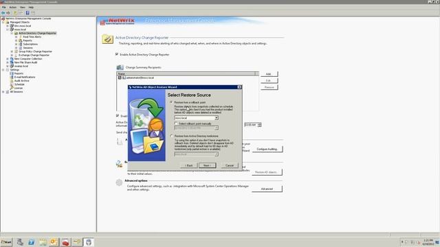 Как восстановить удаленные учетные записи в AD смотреть онлайн