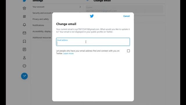 HOW TO CHANGE GMAIL OR EMAIL ON TWITTER FROM YOUR PC OR LAPTOP OR MAC смотреть онлайн