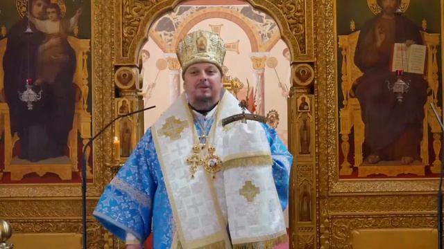 05.09.2021 Проповедь еп. Алексия на Литургии. Отдание праздника Успения Пресвятой Богородицы смотреть онлайн