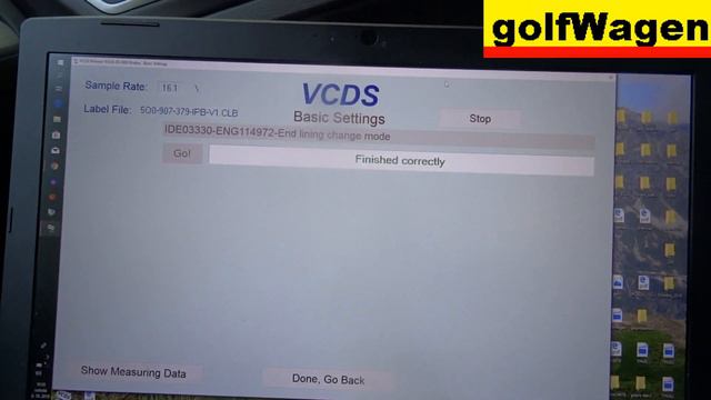 EPB electronic parking brake and pads change VCDS-VAG set смотреть онлайн