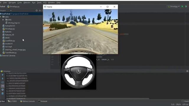 Autopilot | Version I | Self Driving Car | Machine Learning | OpenCV | Akshay Bahadur смотреть онлайн