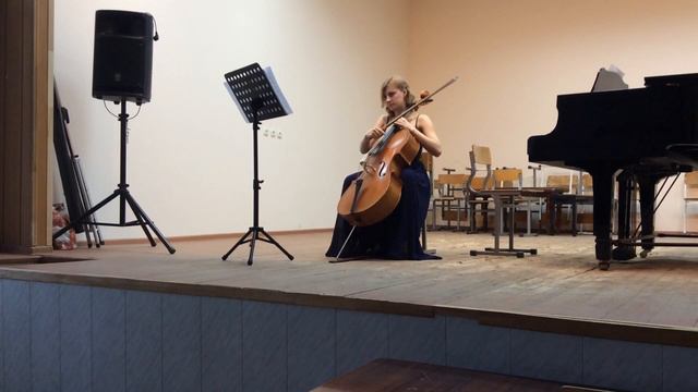 Trie pieces for cello solo by Olga Ponomareva смотреть онлайн