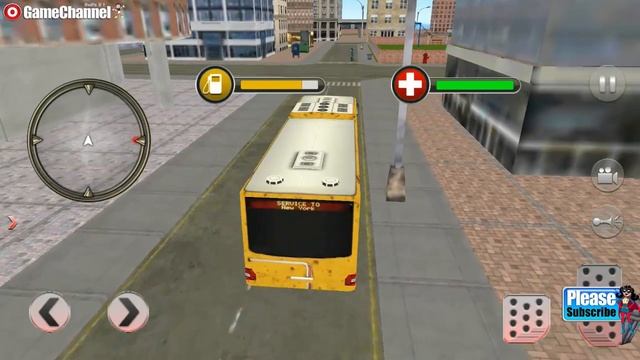 Modern City School Bus Simulator 2017 / Bus Racing Games / Android Gameplay Video смотреть онлайн