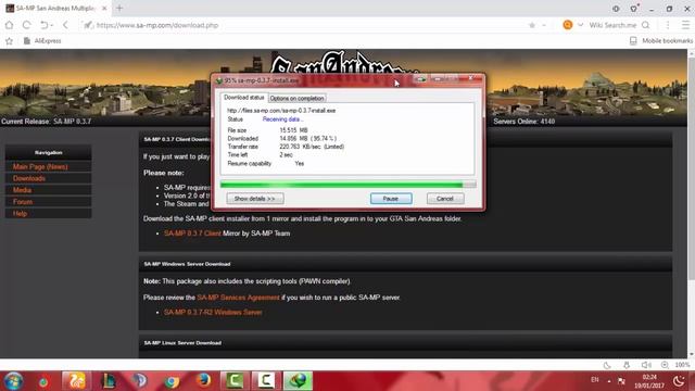 how to download and install SA-MP | كيفية تحميل و تسطيب سان اندريس اونلاين смотреть онлайн
