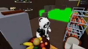 Просим конфеты у ПИГГИ в Роблокс! Машка Убивашка и Панда на Хэллоуине в Roblox Piggy