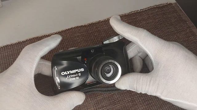 Olympus mju II Zoom 80 Analog camera Test смотреть онлайн