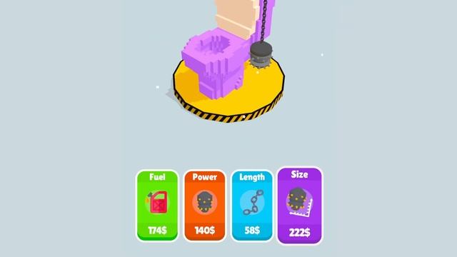 ?Wrecking-Ball Crusher - hyper casual game voxel смотреть онлайн