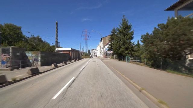 Hamburg, Germany: Harburg, Heimfeld, Moorburg - Karnapp, Seehafenstraße, Moorburger Straße - 4K UHD смотреть онлайн