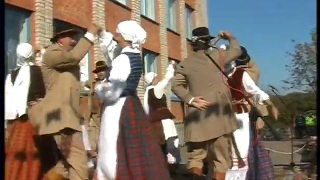 Lietuva Литовский хор, город Утене, Усвяты, 2006г