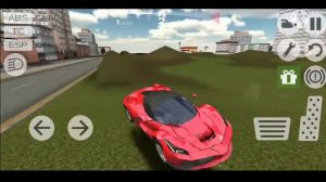 Extreme  Car Driving Simulator| Off-roading| city driving drifting burnout by Red Ferrari| #2