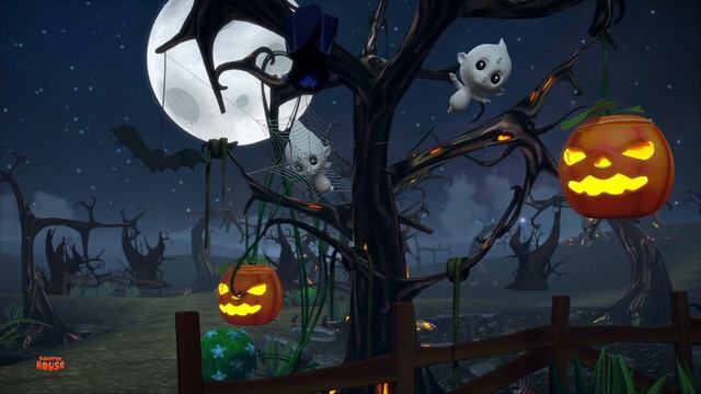 Это ночь Хэллоуина песни для детей и сборник жуткий потешки на русском смотреть онлайн