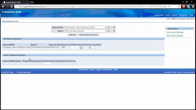 Run a Report in Oracle using ReportsXpress смотреть онлайн