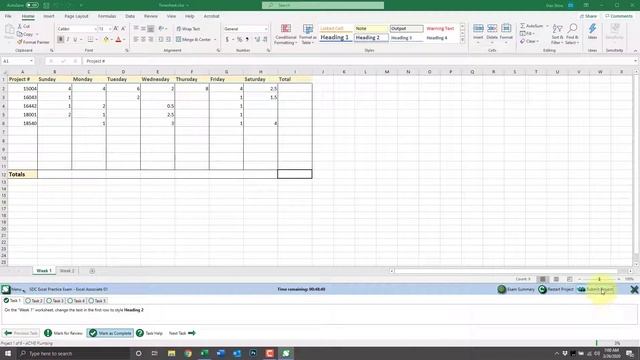 SDC Excel Associate Practice Exam Software Overview смотреть онлайн