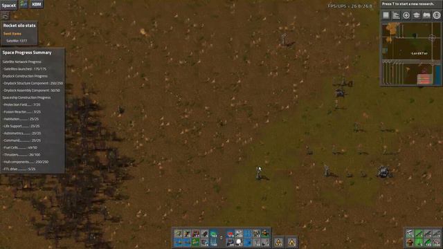 Factorio SpaceX Extreme EP114 Iron Trains! смотреть онлайн