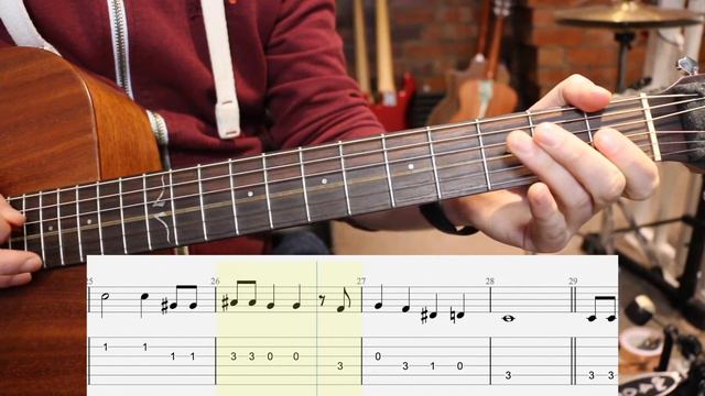 The Wellerman - on Guitar - Music & Tab Play Along смотреть онлайн