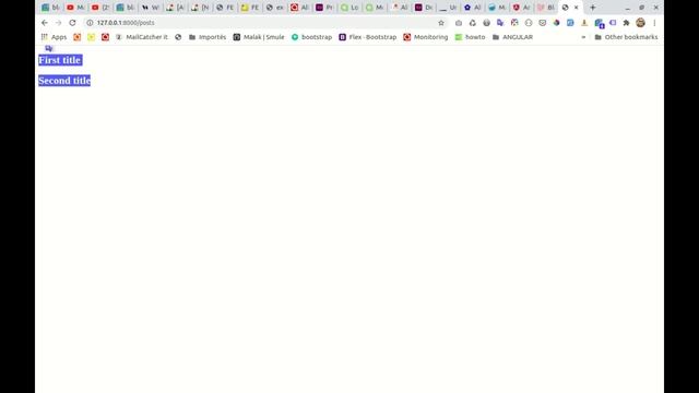 Laravel : Loops blade template - PART 11 смотреть онлайн