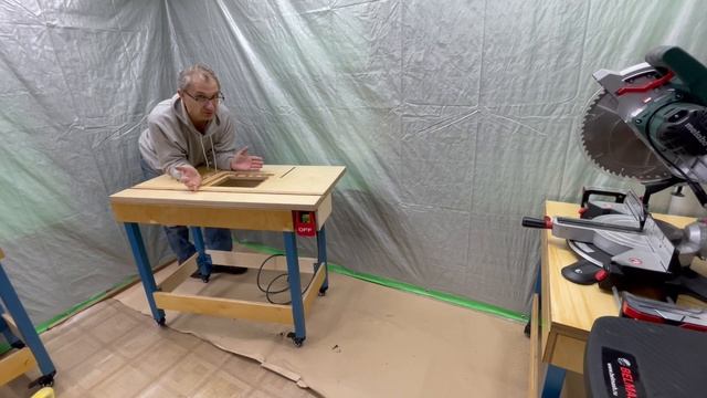 МЕБЕЛЬ ДЛЯ МАСТЕРСКОЙ. ИЗДЕЛИЕ 5. ФРЕЗЕРНЫЙ СТОЛ смотреть онлайн