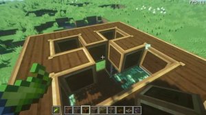 Как построить лифт в Майнкрафт 1.16.5 с Модом Create