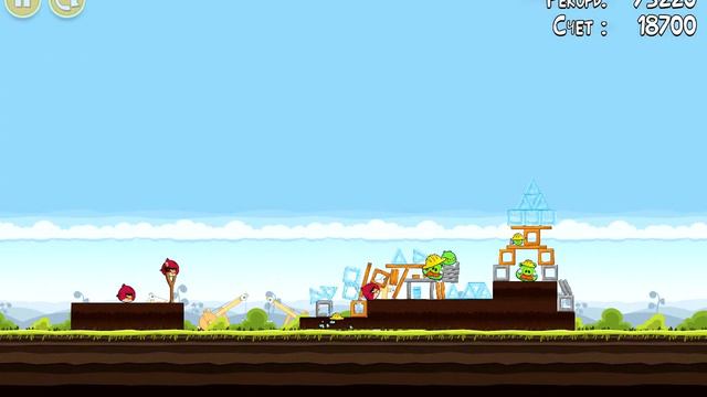 Angry Birds. Big Setup (levels 10-1…10-15) 3 stars. Прохождение от SAFa смотреть онлайн