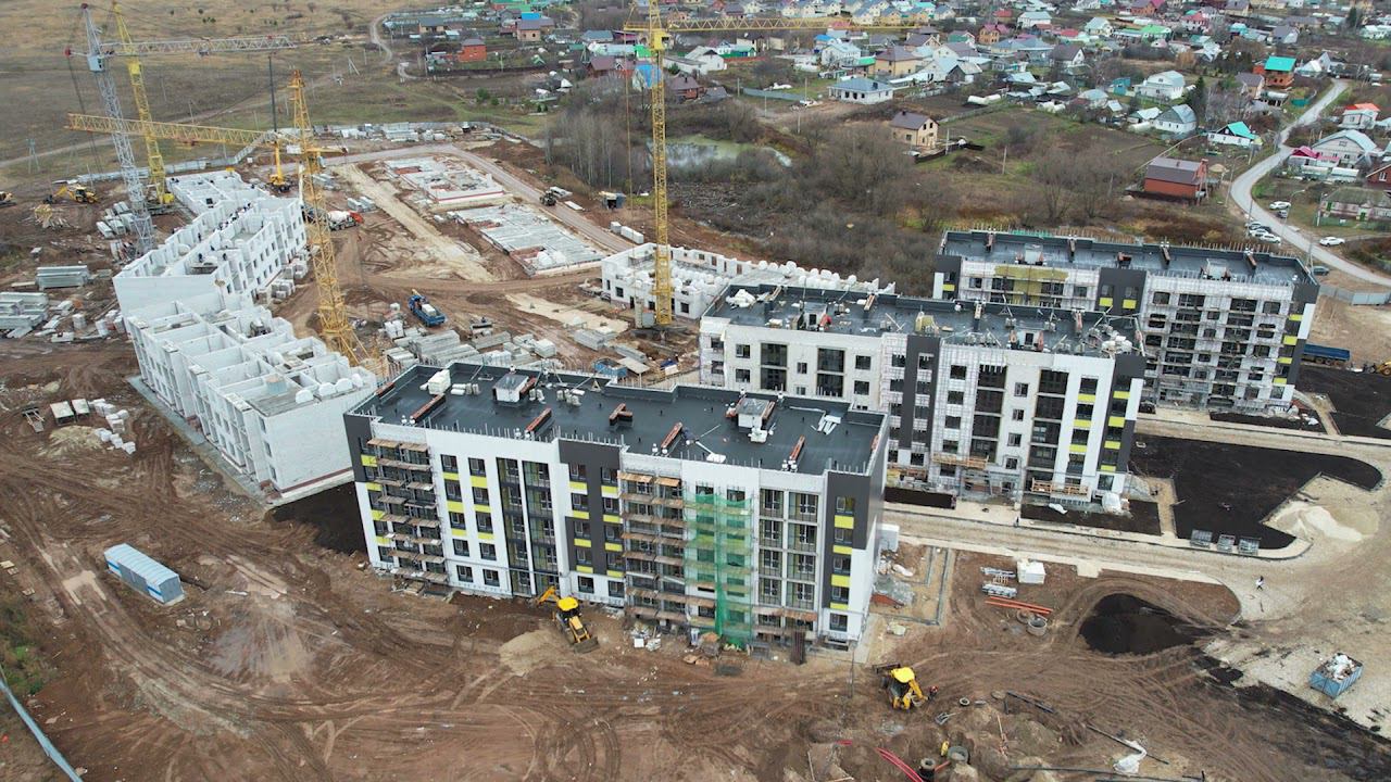 Ход строительства френдли-комплекс "ТураNova" (октябрь 2021) смотреть онлайн