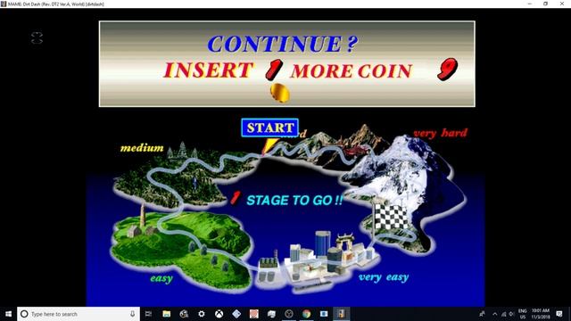 MAME 203 - DIRT DASH - EXPERT CAR AND COURSE - SYS 22 FIXED - 2018 1080p 60fps смотреть онлайн