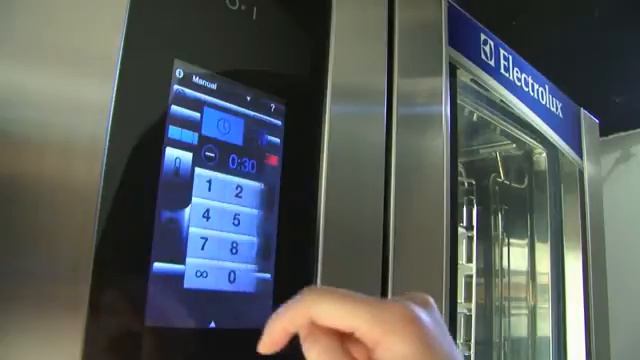 Electrolux air-o-steam Touchline Oven - Manual Mode смотреть онлайн