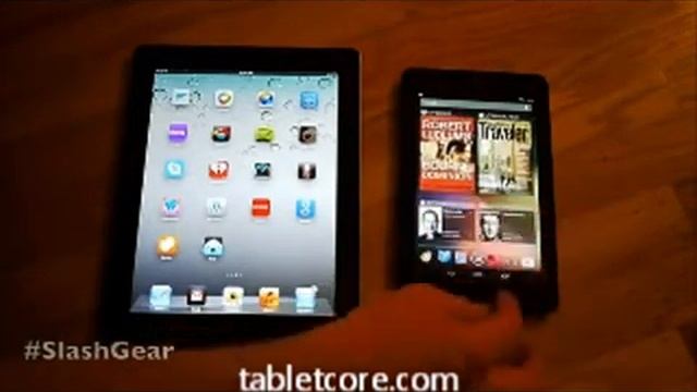 Google Nexus 7 vs iPad 3 смотреть онлайн
