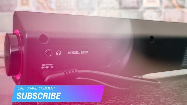 E200 by F & D | Mini Sound Bar | Honest Review| Sasta Sundar Tikau | Soothing Sound Quality смотреть онлайн