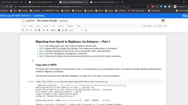 GCP - Running Apache Spark jobs on Cloud Dataproc смотреть онлайн