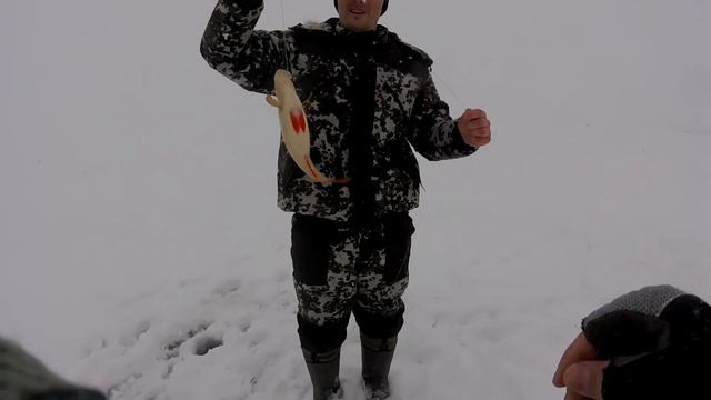 Вот это рыбалка! Окунь МОНСТР. Щука | Новогодний выпуск! Зимняя рыбалка | Ice fishing смотреть онлайн