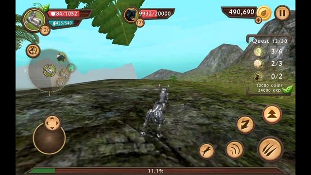 Dog Sim Online  [ Killing All Bosses ] Animal Simulator Games Build A Family Android Gameplay Video