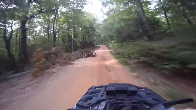 Riding fire roads on Can-Am Outlander Max 650XT смотреть онлайн