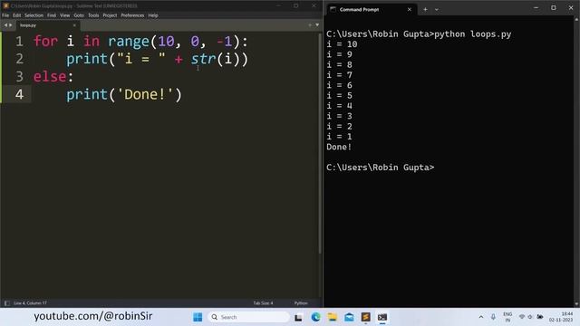 Lecture 7 Loops in Python смотреть онлайн