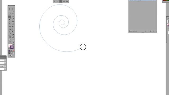 Outil spirale dans Illustrator смотреть онлайн